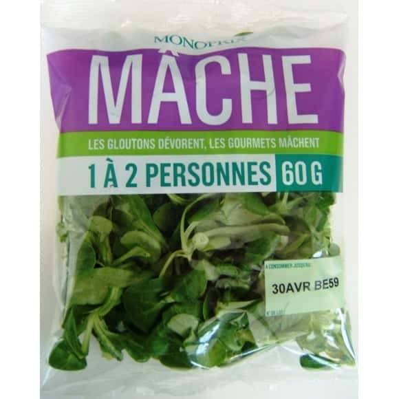 Monoprix Mâche Le Sachet De 60G