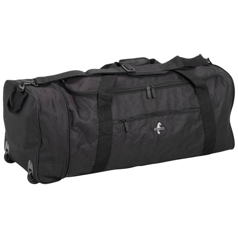 Atlantic Poly Wheel Duffle Luggage (black)