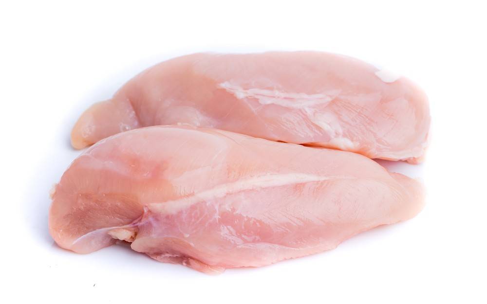 Maple Leaf Prime · Chicken Breasts (price per kg, approx. 700 g)