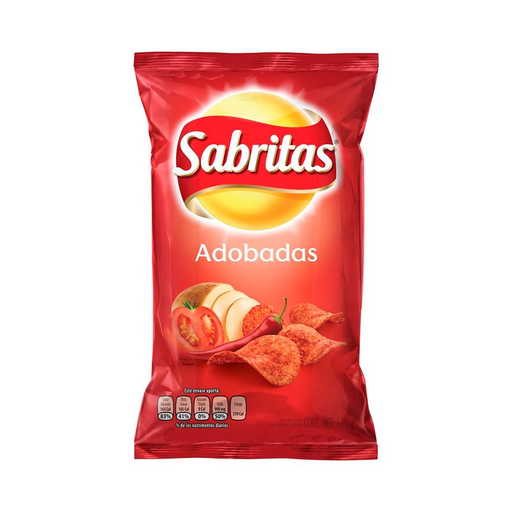 Sabritas papa frita sabor adobo (bolsa 105 g)