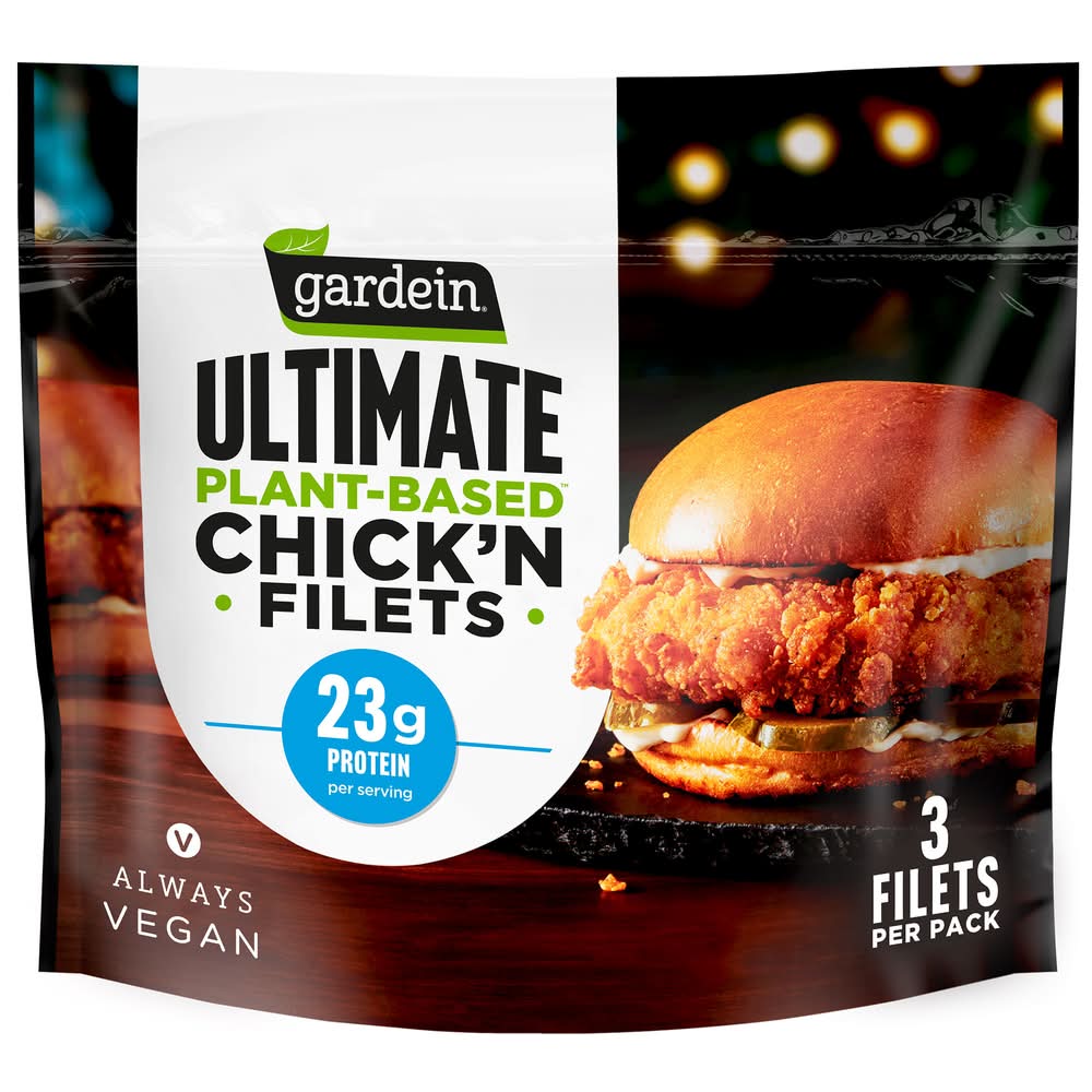 Gardein Ultimate Plant-Based Chick'n Filets (15 oz, 3 ct)