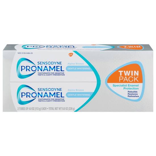 Sensodyne Pronamel Gentle Whitening Toothpaste (2 ct)