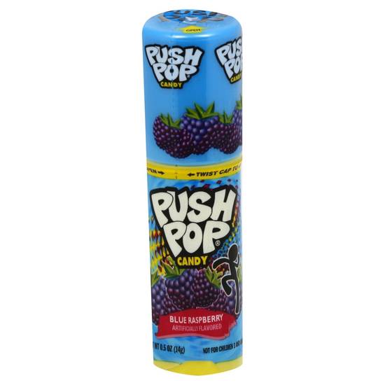 Push Pop Blue Raspberry Candy