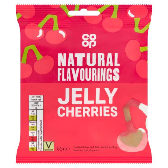 Co-Op Jelly Cherries 65g