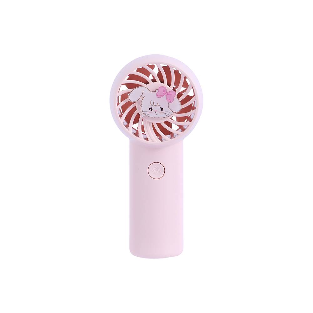 Miniso ventilador de mano mikko cammy (rosa)