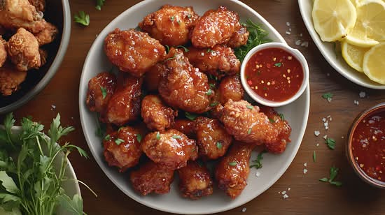 Basak Chicken - Original Koreanisches Yangnyeom Chicken