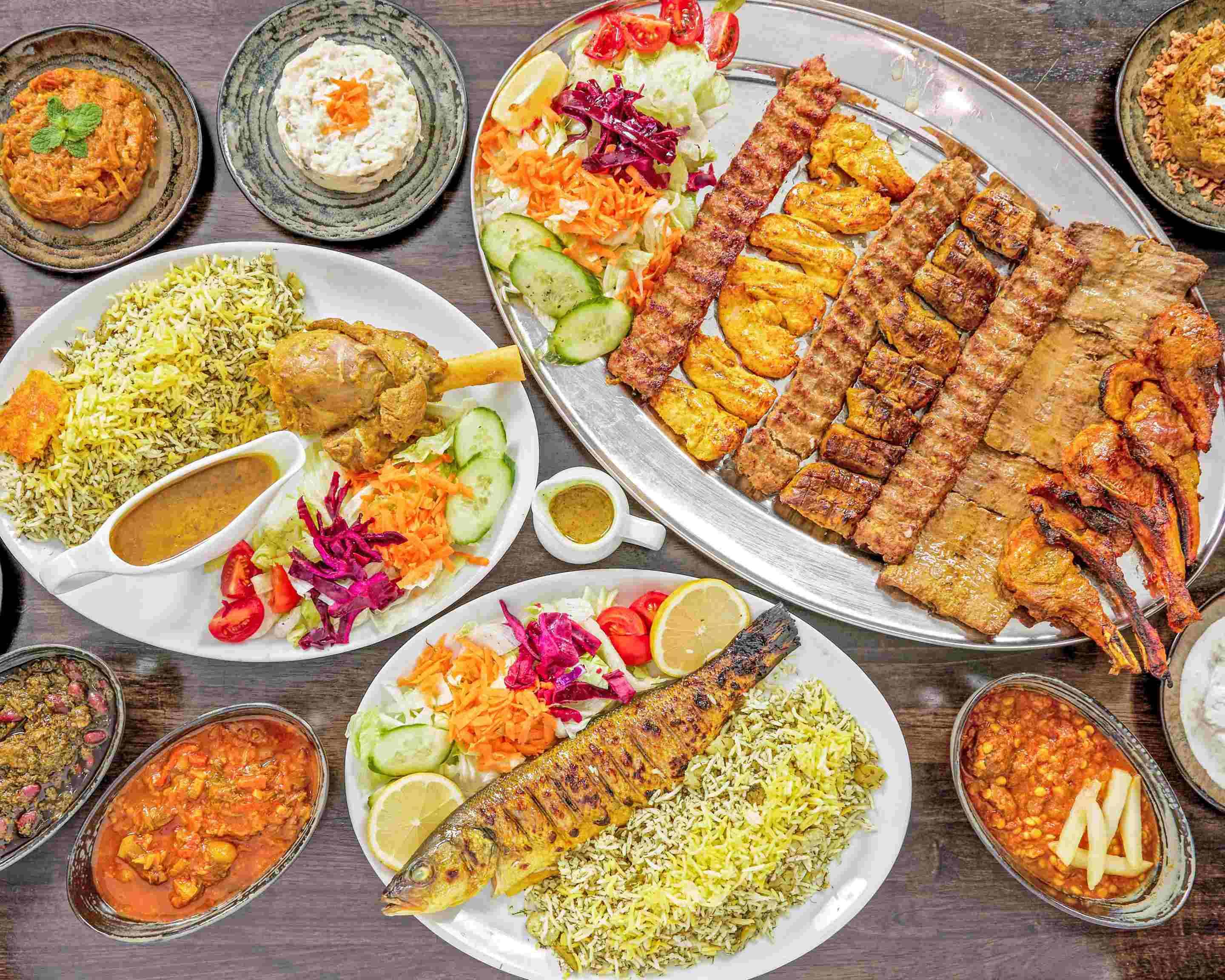 Farsi Restaurant Menu Takeaway in London Delivery menu & prices