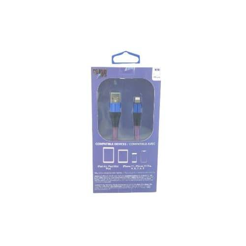 Trendzone Iphone Cable Braided 10' (2.8 oz)