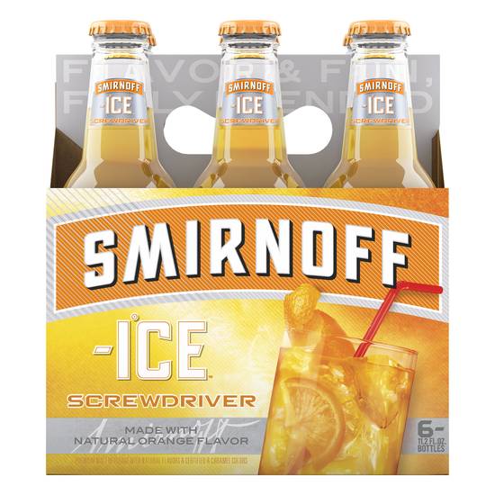Smirnoff Ice Screwdriver Beer (6 ct , 11.2 fl oz) (orange)