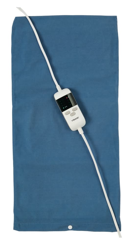 Visage King Size Heating Pad, Blue