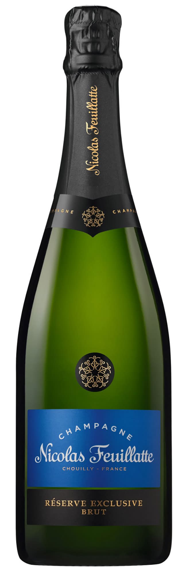 Nicolas Feuillatte Reserve Exclusive Brut Champagne (750 ml)