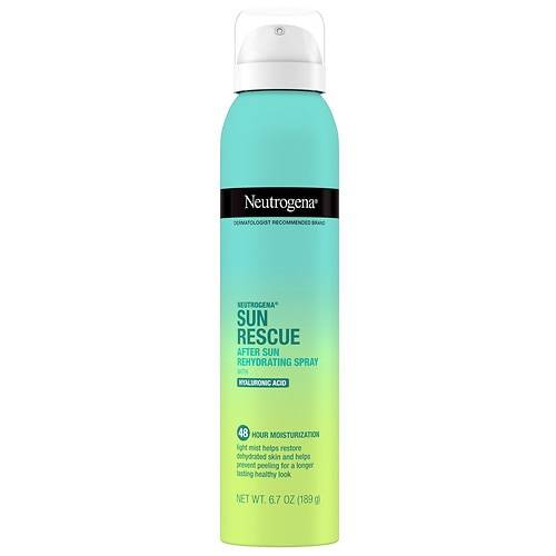 Neutrogena Sun Rescue After Sun Rehydrating Spray, Hyaluronic Acid Fragrance-Free - 6.7 oz