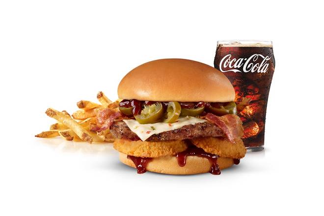 Spicy Western Bacon Angus Cheeseburger® Combo