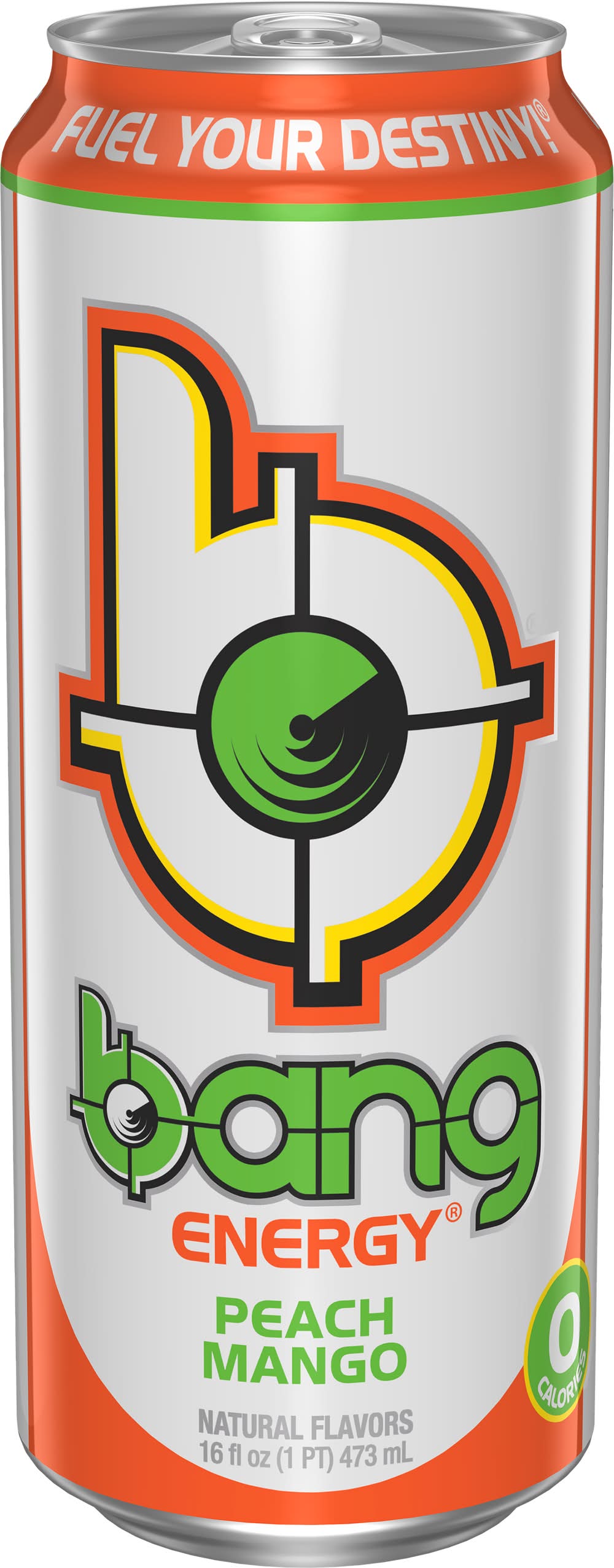 Bang Super Creatine Energy Drink, Peach-Mango (16 fl oz)