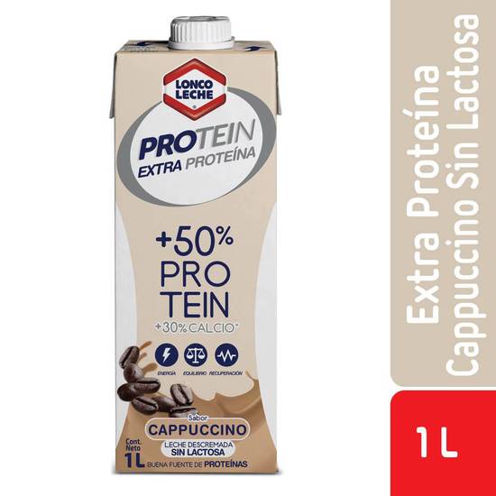 Loncoleche leche protein milk cappuccino (1 l)