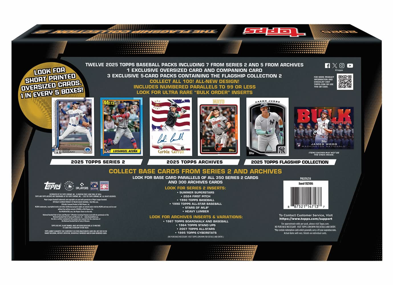 Topps Baseball Flagship Collection 2 Trading Cards 2025 Delivery 