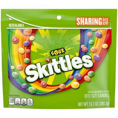 Skittles Mars Chewy Sours Sharing Candies (13.7 oz)