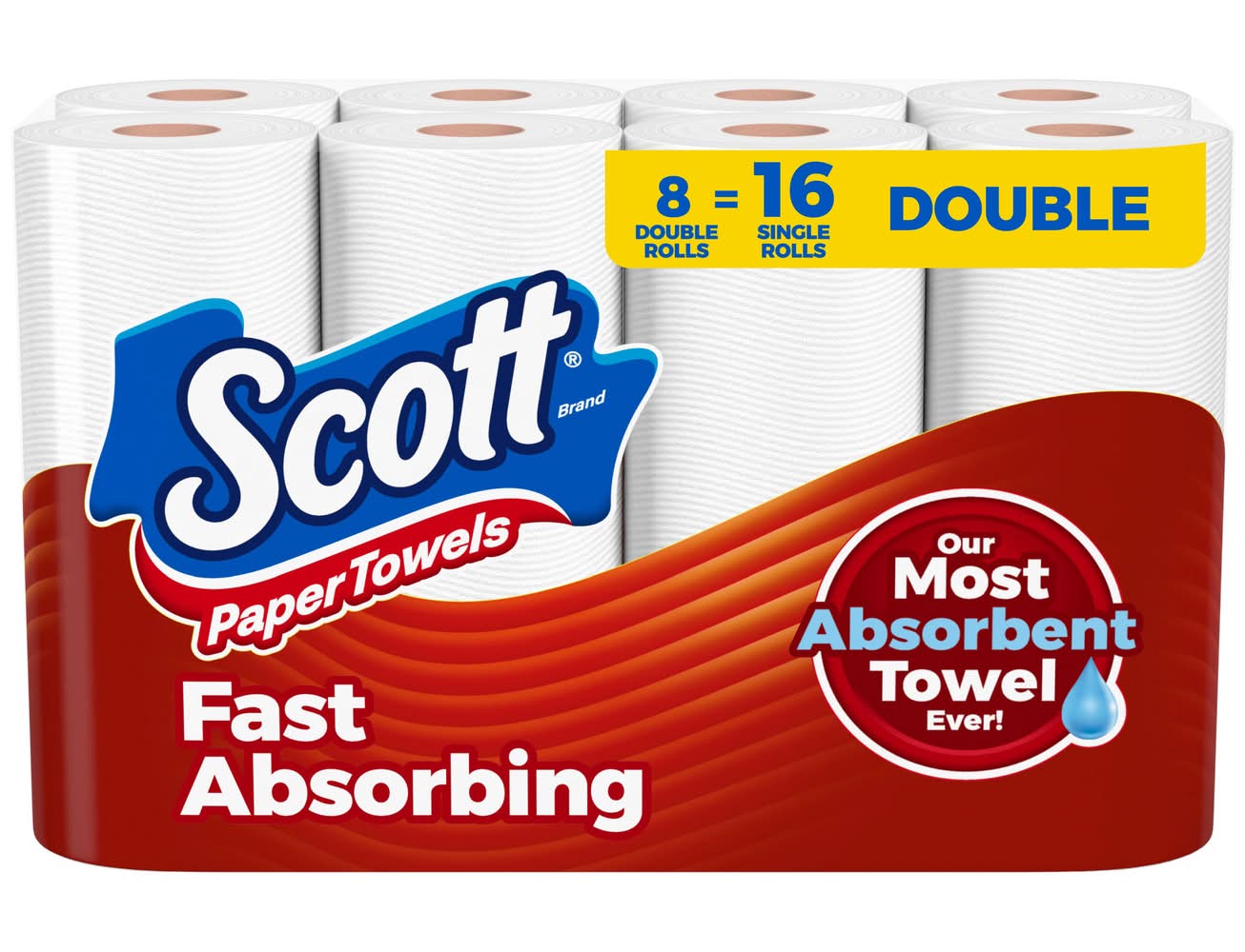 Scott Paper Towel Fast Absorbing, 27.9 * 14.9 (8 ct)