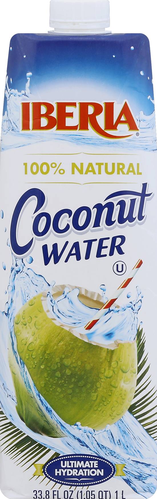 Iberia 100% Natural Coconut Water (33.8 fl oz)