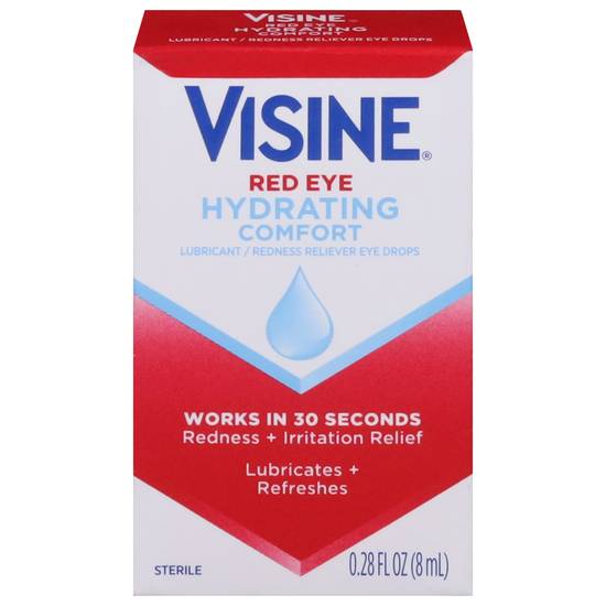 Visine Red Eye Hydrating Comfort Drops