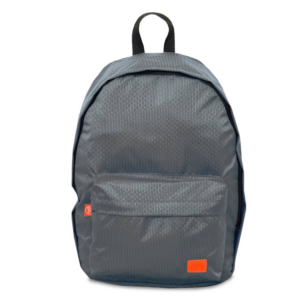 Basic city mochila escolar gris (1 pieza)