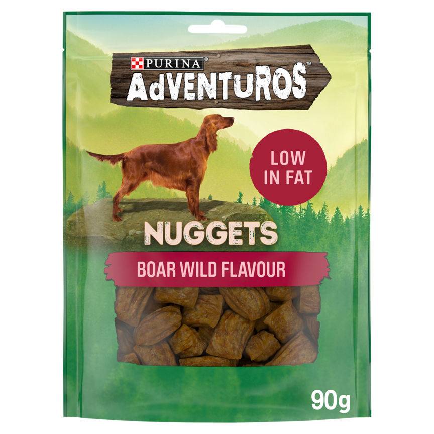 Adventuros Boar, Nuggets Dog Treats (90g)