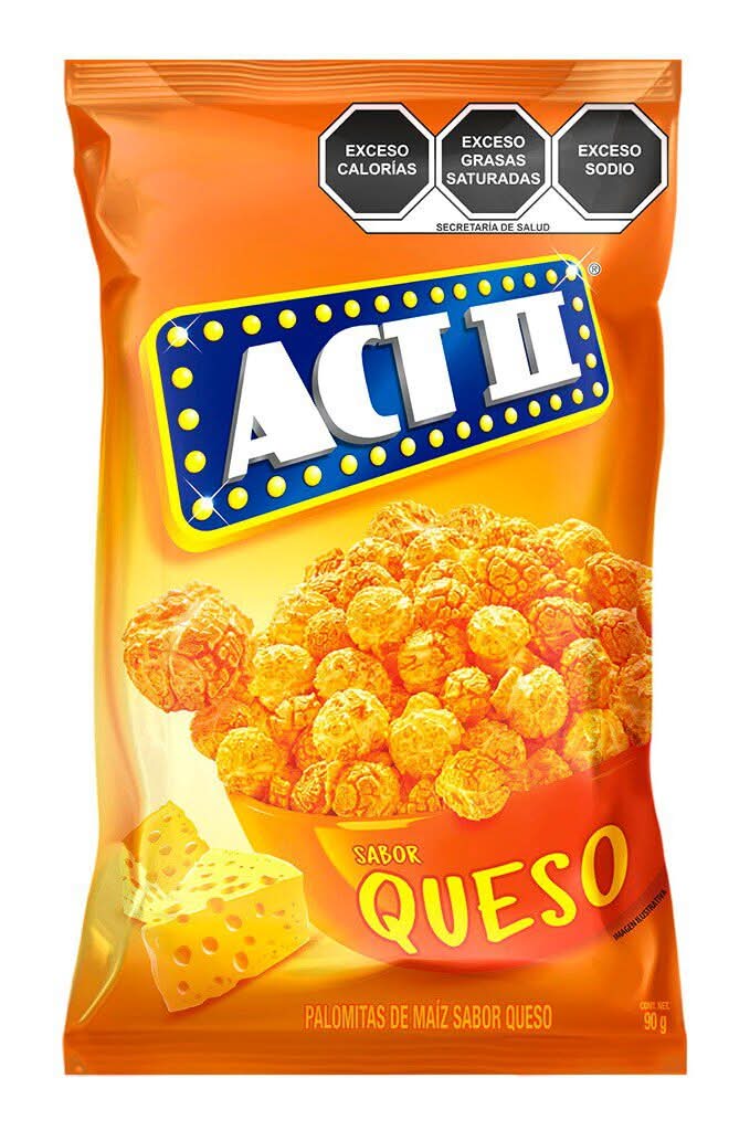 Act II · Palomitas de maíz sabor queso (90 g)
