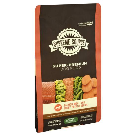 Supreme Source Salmon Meal & Sweet Potato Recipe Dog Food (22 lbs)
