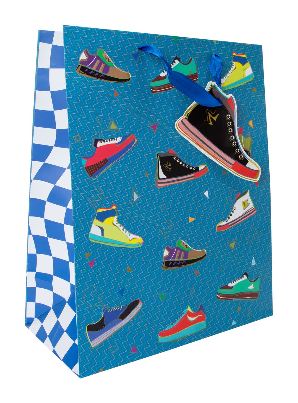 Large Gift Bag 10.37in x 12.75in Dark Green