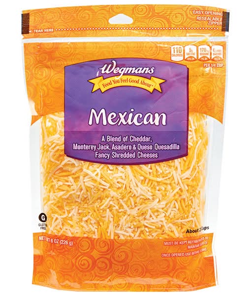 Wegmans Mexican Fancy Shredded Cheese