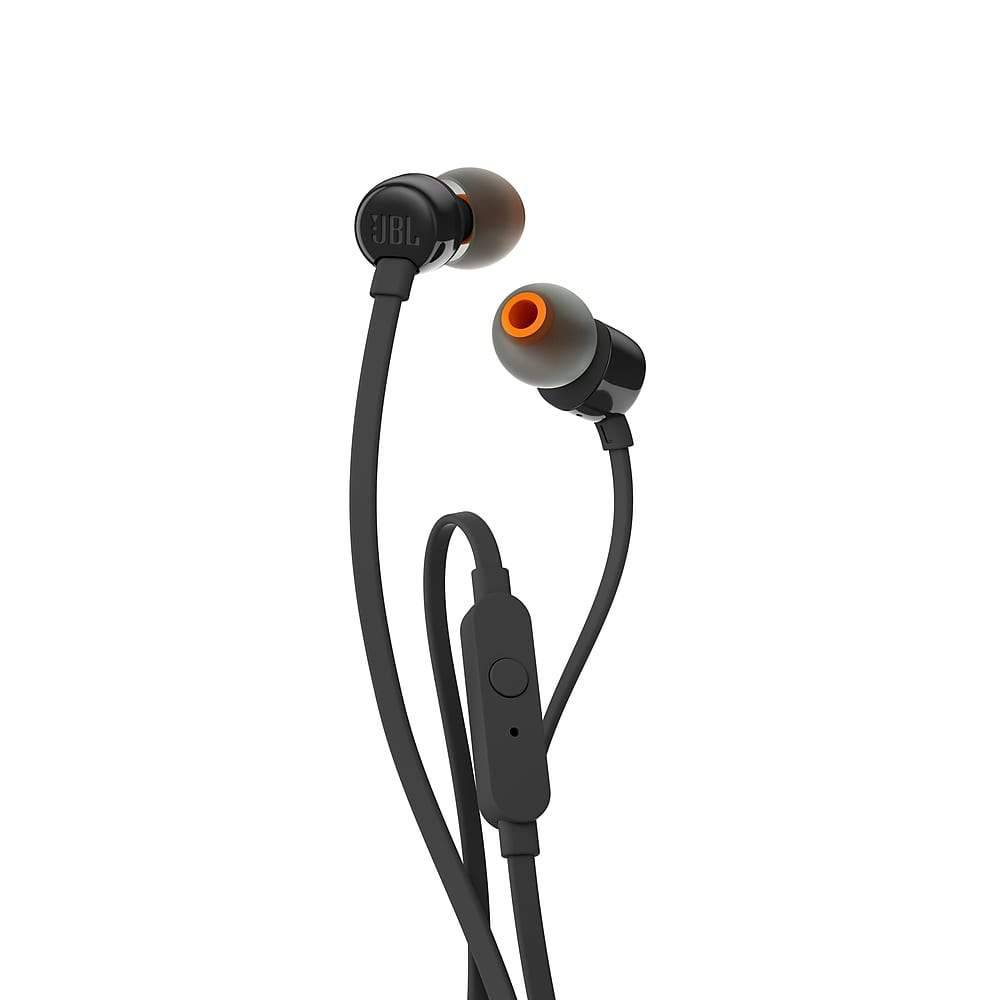 JBL Tune 110 In-Ear Headphones, Black