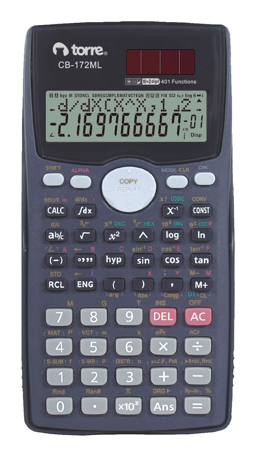 Torre · Calculadora científica cb-172ml - Negra