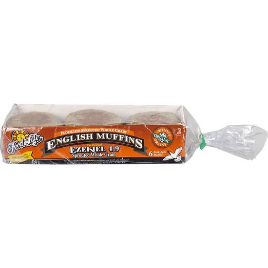 Food For Life Sprouted Whole Grain English Muffins (6 units, 454 g)