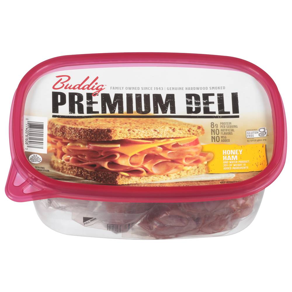 Buddig Premium Deli Smoked Honey Ham (1 lbs)