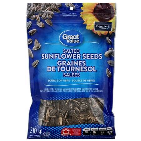 Great Value Salted Sunflower Seeds
