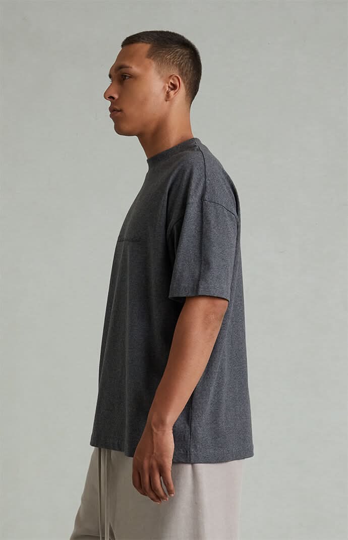 Fear of God Essentials Classic Short Sleeve T-Shirt Charcoal 