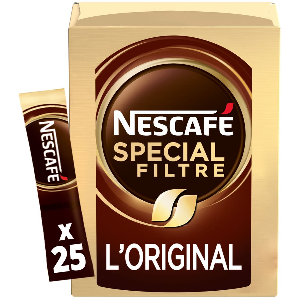 Nescafé - Café soluble spécial filtre original (25)