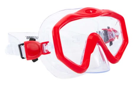 Lifeguard® Adult Mask Swim Goggles Red