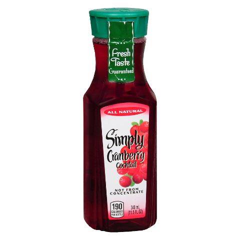 Simply Cranberry Cocktail 11.5oz
