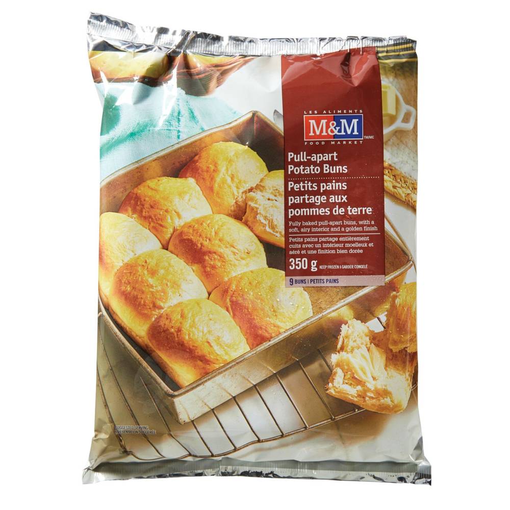 M&M Food Market Potato Buns (9ct)