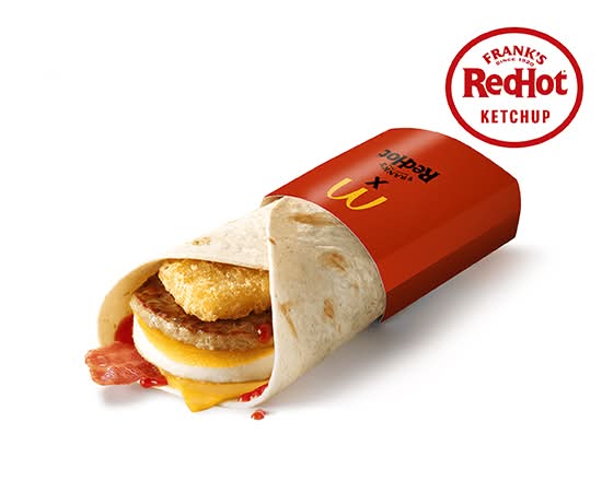 Breakfast Wrap X Frank's® Ketchup