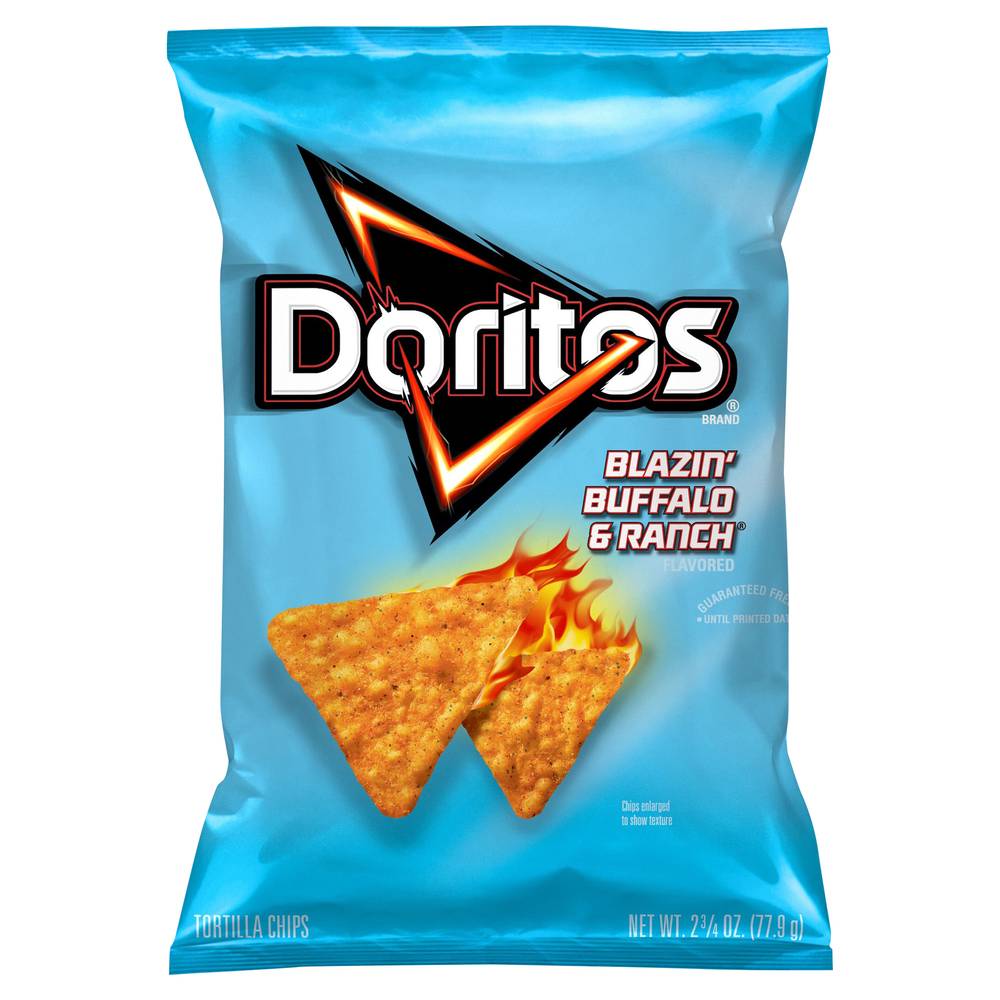 Doritos Tortilla Chips (blazin buffalo-ranch)