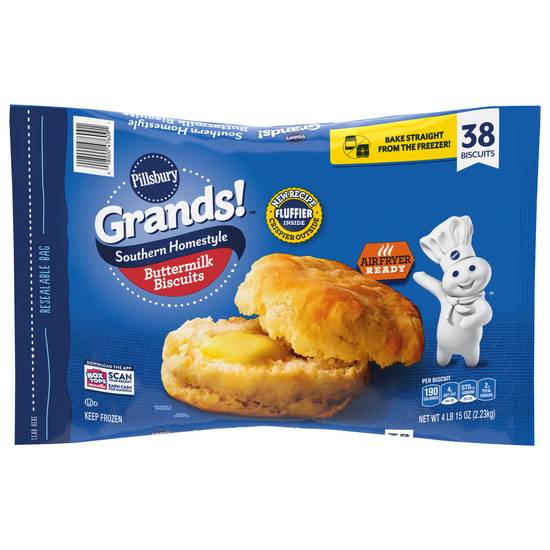 Pillsbury Southern Homestyle Buttermilk Biscuits (38 ct)