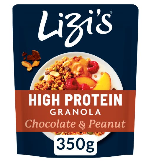 Lizi's Chocolate-Peanut, Protein Granola (350g)