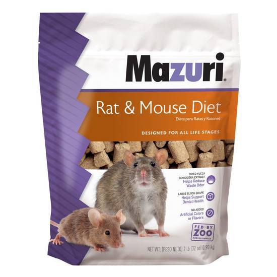 Mazuri Rat & Mouse Diet Food (2 lbs)