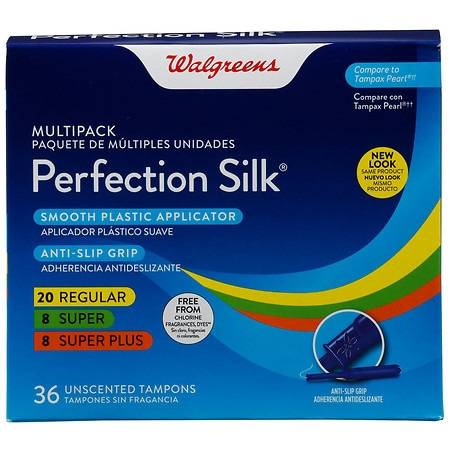 Walgreens Multipack Perfection Silk Unscented Tampons (36 ct)
