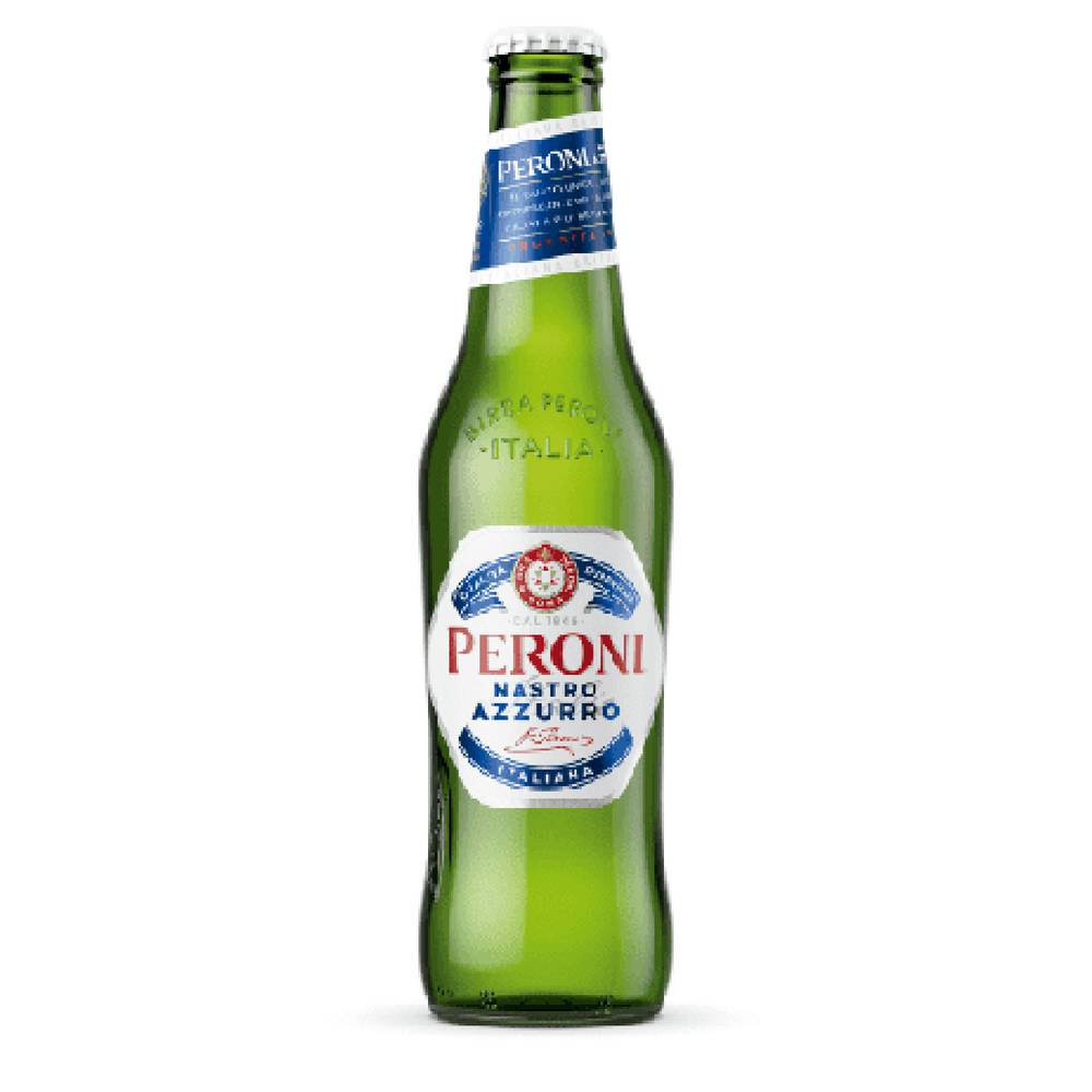 Peroni cerveza sin alcohol 0,0° (botella 330 ml)