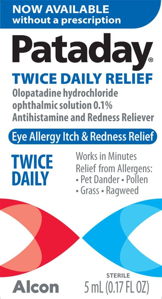 PATADAY Twice Daily Relief Eye Drops, 0.17 fl oz