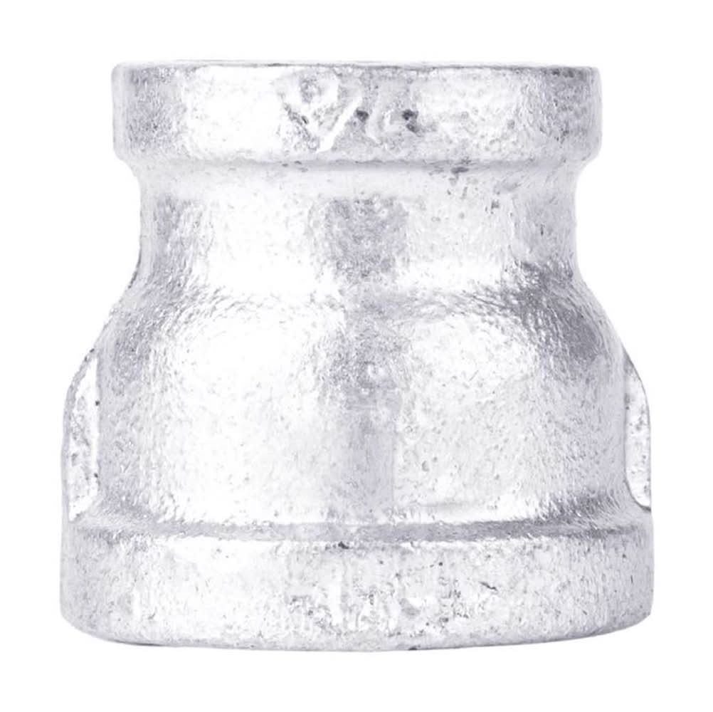 Stz Industries 1/4 In. Fip Each X 1/8 In. D Fip Galvanized Malleable Iron Reducing Coupling