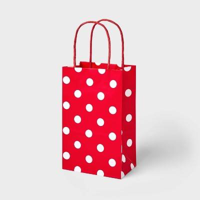 Spritz Gift Bag, White/Red